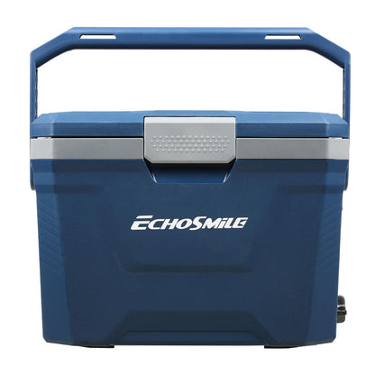 EchoSmile Ultra-Light Portable Cooler 20L/21qt, Outdoor Insulated Ice Chest Box