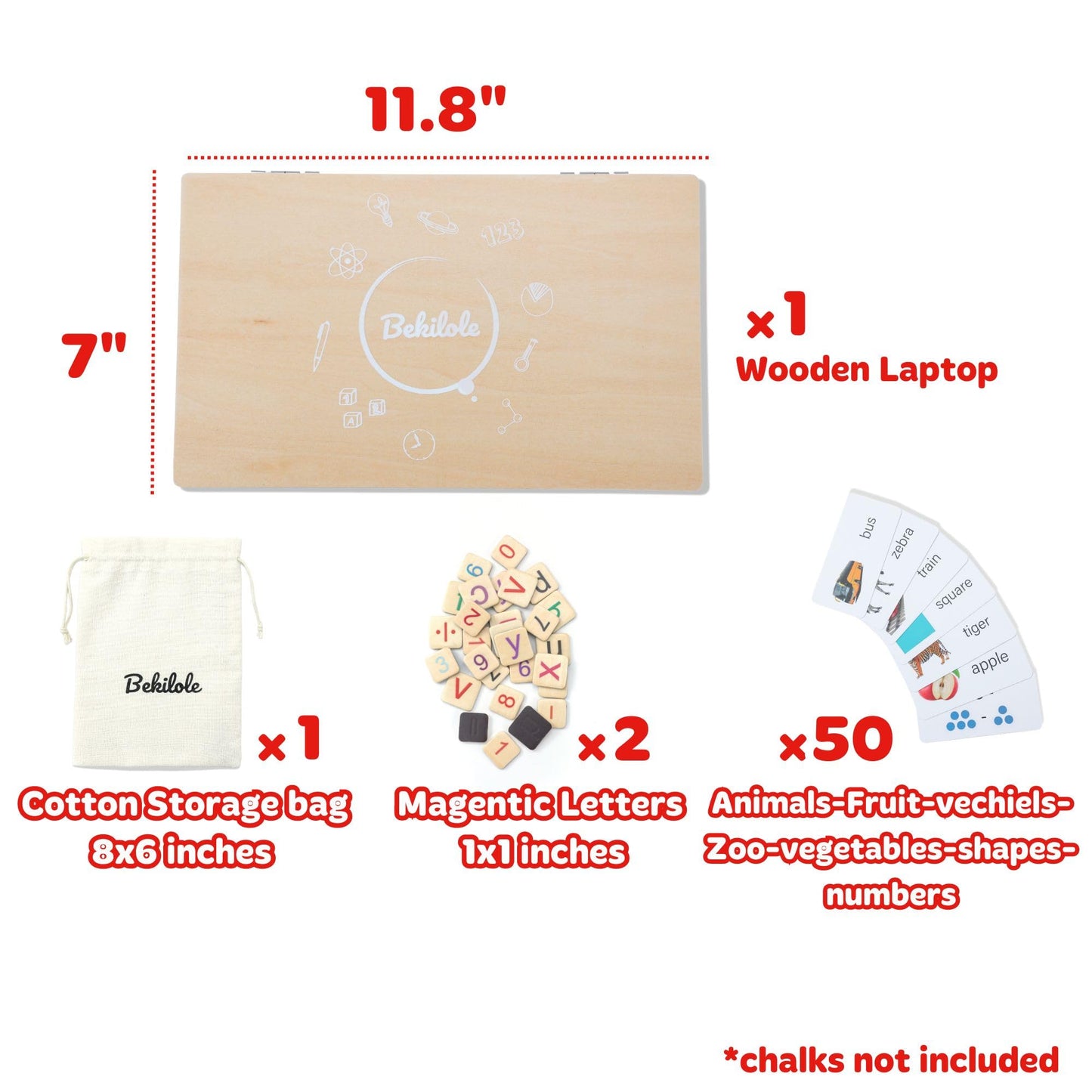 Montessori Toys 11.8" Laptop Preschool Learning Activities 3 Year Old Boy Gift, Pretend Play Toddlers Birthday Gift ,Learning and Educational Toys for 3 4 5 6 7 8 Year Old Kids