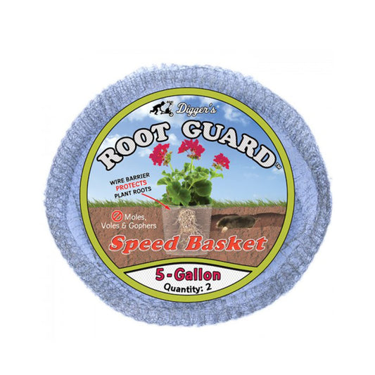 RootGuardTM Digger’s 5-Gallon Root Guard Speed Baskets for Plants, Control Gopher for Efficient Planting (Pack of 2)