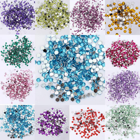 175 Colors 5D Shiny Crystal Diamond Rhinestone Sparkle Diamonds for Diamond Art Accessories and Tools, Diamonds for Bead Art（Per Colors = 200 Pieces）