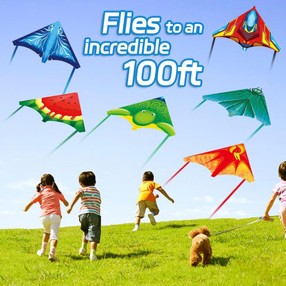 Hymaz 12 Pack Mini Catapult Kites for Kids, Flying Glider Plane Toys for 3-8+ Years Boys Girls Gifts- Finger Launcher Kites Bulk Great for Birthday Party Beach Outdoor Games