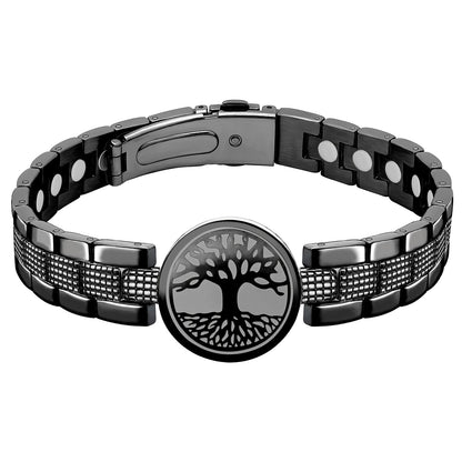JEROOT Ultra Strength Magnetic Bracelet for Women | 3500-6000 Gauss Neodymium Magnets | Magnetic Therapy Jewelry with Adjustable Tool & Gift Packaging