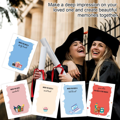 Graduation Gifts 2026, High School / College Graduation Gift Card Book, First Year of College Survival Kit from Parents for Her Girls Teens Students, Class of 2026 Gift Card / Cash Holder booklet