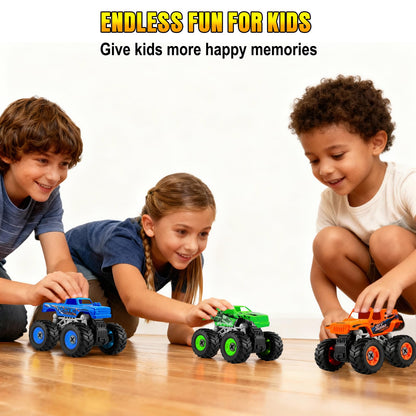 Bugrtarey Take Apart Monster Truck Toys for 3 4 5 6 7 8 Year Old Boys, STEM Educational Building Toys with Electric Drill & Storage Box, Kids Toys Christmas Birthday Gifts for Boys Girls Toddlers
