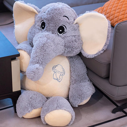 GailiMaiYa Elephant Stuffed Animal Big 15'', Soft Huggable Elephant Plush Toy, Perfect for Kids & Adults, Gift for Birthday, Mother's Day, Christmas