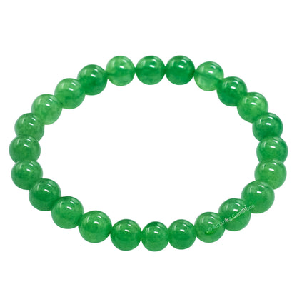 Amazing Gemstone Crystal Bracelet for Women Men's Gifts - Protection Healing Crystal Bracelet - 8mm Gemstone Beaded Stretchable Bracelet Pulseras Para Hombres Mujer Stocking Stuffers Mothers Day Gift (Green Aventurine)