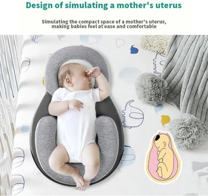 FOBSERD Baby Lounger Pillow for Infant Support Cushion Reflux Breastfeeding Pillow, Bottle Feeding, Tummy Time