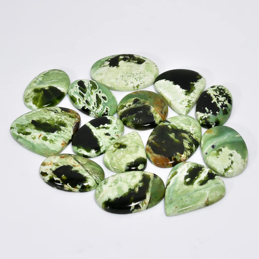Natural Chalcedony Gemstone- Healing Crystals for DIY Jewelry Making -Loose Natural Cabochon -Perfect for Crafting Unique Jewelry Designs Gift for Her, Mother and Wife (5 pcs, 25-35 mm)