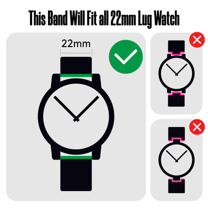 IDW13,IDW16,IDW19,IDW17 Smartwatch Bands, LYSANDRA stainless steel Shiny Fancy Wristband, Stylish Replacement Slim Strap Compatible for IDW13 Watch/Woneligo W3/IDW16 Watch/IDW19 Watch/22mm lug watch (Rosegold)