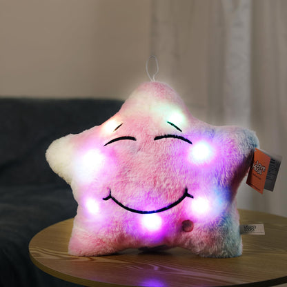 LoveHugs Musical Star Plush Sensory Light Up Newborn Autism Toys - Twinkle Twinkle Little Star Sensory Toys for Autistic Children