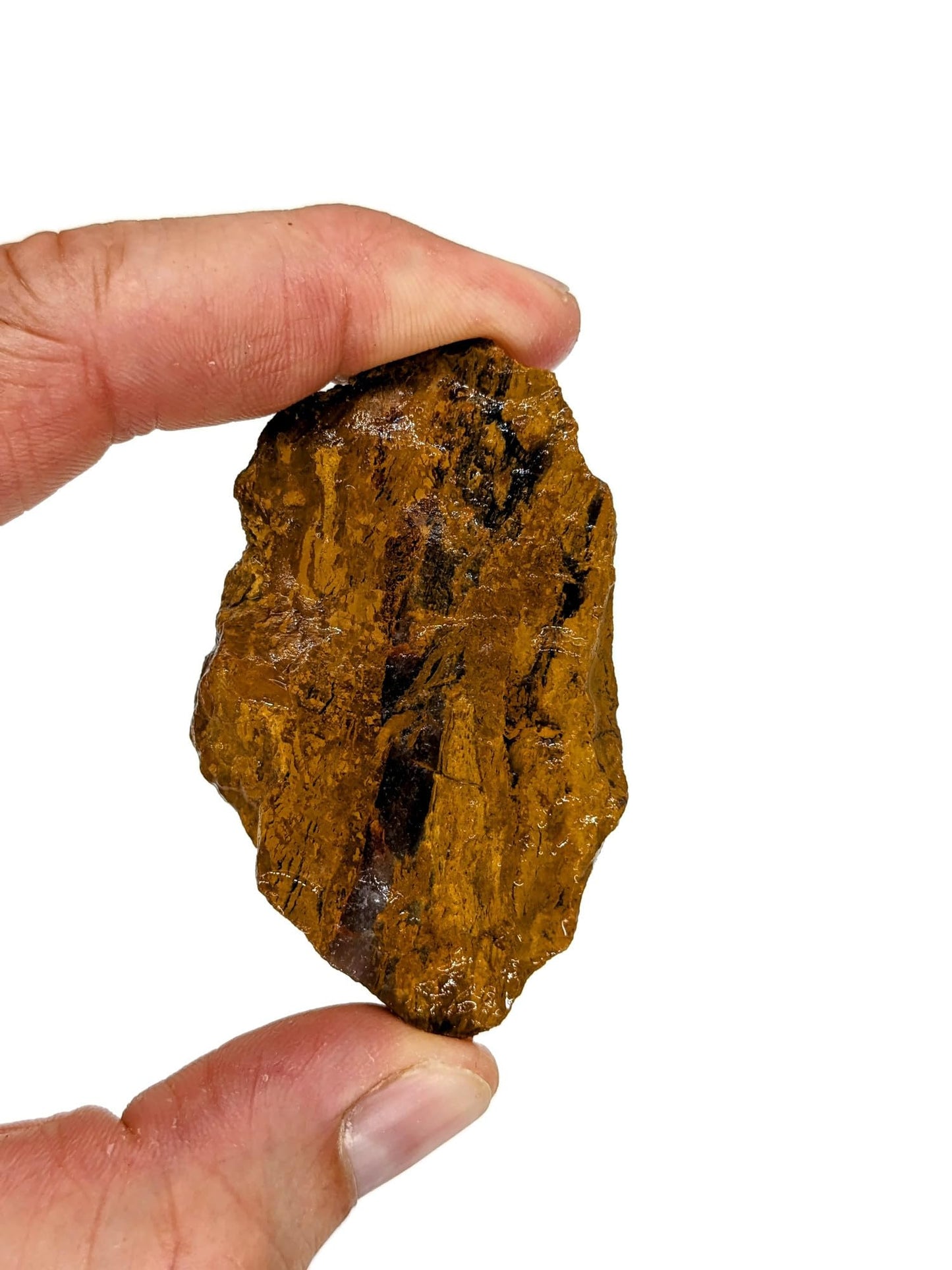 3 lbs Bulk Rough Agate, Jasper, Petrified Wood Stone Mix - 1 to 2 Inch Mixed Sizes. Natural Stones Perfect for Rock Tumbling, Wire Wrapping, Fountain, Decoration, Lapidary or Energy Stones