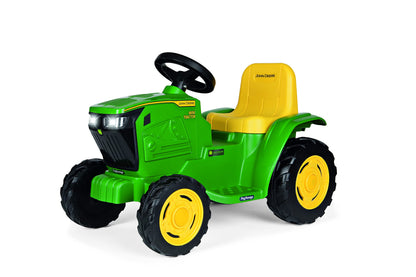 Peg Perego John Deere Mini Tractor 6V Ride on Tractor with Working Lights and Sounds, for Kids 1.5-3 Years