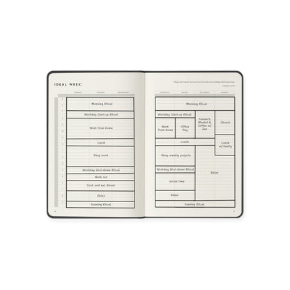 Full Focus Gray Linen Planner by Michael Hyatt - The #1 Daily Planner to Increase Focus, Eliminate Overwhelm, and Achieve Your Biggest Goals - Hardcover