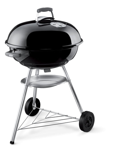 Weber Jumbo Joe Premium Charcoal Grill, 22‑Inch, Black – Portable Outdoor BBQ Grill with Durable Plated Steel Grates, Porcelain‑Enameled Bowl & Precision Airflow Control
