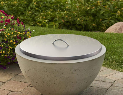 Stanbroil 22" Stainless Steel Round Fire Pit Cover, Fire Pit Ring Lid Fits for 19-Inch Drop-in Firepit Pan and 18 Inch Flat Fire Pit
