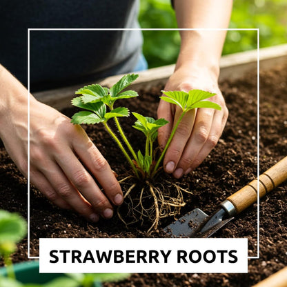10 Sun Kissed Everbearing Strawberry Plants - Fruit Very Firm, Sweet, High Yields - 10 Live Well Rooted Plants