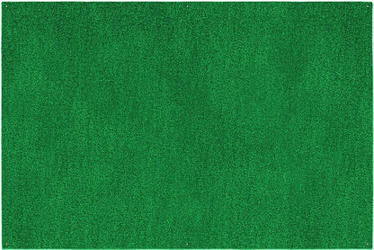 House, Home and More Outdoor Turf Rug - Green - 10 Feet X 15 Feet