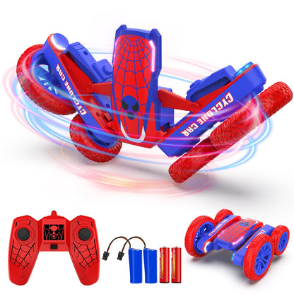 Blissbud Remote Control Car Spider RC Cars Double Sided 360°Flip 4WD Rechargeable Drift RC Race Car Boys Toys Birthday Gifts for 4 5 6 7 8 9 10 11 12 Year Old Boys Easter Basket Stuffers for Kids