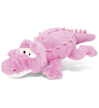 DolliBu Plush Alligator Stuffed Animal Pillow Size - Super Soft Animal Pillow for Kids, Cozy Nap Buddy, Floor Pillow for Kids & Toddlers, Jumbo Hugging Plush - 34 Inch