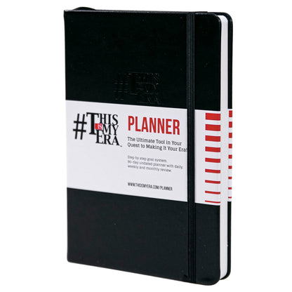This Is My Era, 90 Day Planner, 2026 Daily Planner Undated, Weekly Planner, Hourly Planner, Work Planner, Goal Productivity Planner, Leather, Hard Cover - Black