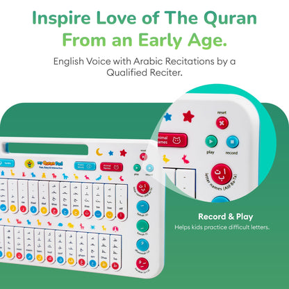 My Salah Mat My Quran Pad | Interactive Arabic Learning Pad for Kids