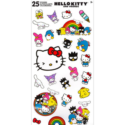 My Melody Backpack for School - Bundle with 16” My Melody School Backpack Plus Hello Kitty Stickers, Water Bottle, More | Hello Kitty and Friends Backpack for Girls