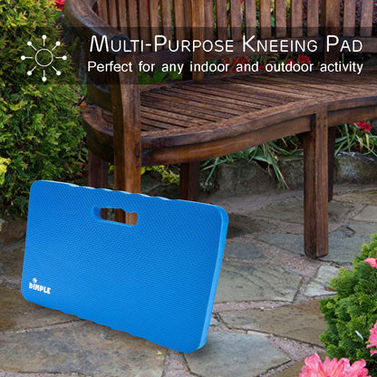 Dimple Kneeling Pad, High Density Thick Foam Comfort Kneeling Mats for Gardening, Yoga Exercise, Garden Cushions, Knee Pads Blue