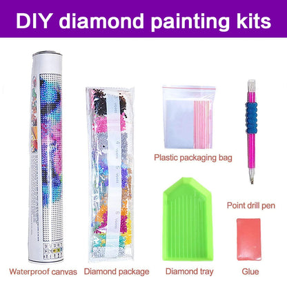 croshom Cross Diamond Art Kits for Adults, 3 Packs Cross Diamond Painting Kits for Adults, 5D DIY Religious Full Round Drill Gem Craft for Adult Gifts, Home Wall Decor 11.8" x 15.7"