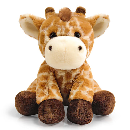 Hideekoog Giraffe Stuffed Animal Toys, 8.5 Inch Soft and Cuddly Giraffe Plush Animals Toy, Cute and Realistic Animals Gifts for Boys and Girls Toy for Toddlers 1-3