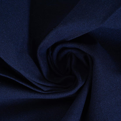 Blue Needles Solid Cloth Napkins Set of 12 Navy Blue 100% Cotton Dinner Napkins 18x18 inches - Reusable, Absorbent & Washable Linen, Ideal for Wedding Events Farmhouse Parties Hotel & Everyday Use
