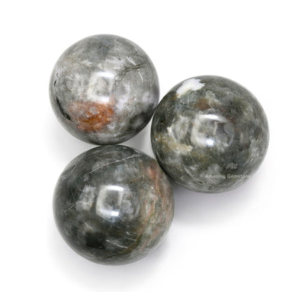 Amazing Gemstone Chrysoberyl Cats Eye Crystal Ball with Stand - 2" Inches Crystal Sphere Meditation Balls for Witchcraft and Decorative Balls