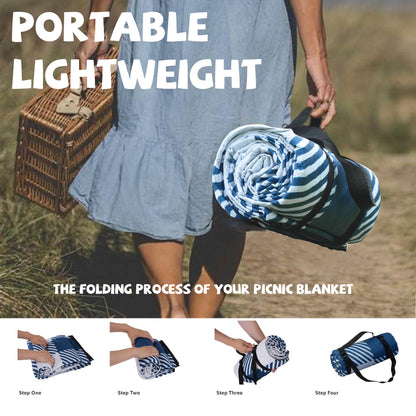 Extra Large Picnic Blankets Portable 80x80 Oversized Waterproof Sandproof Outdoor Boho Beach Blanket Camping Grass Mat Women Birthday Thank You Gift Mother Day Sister Hostess Girlfriend Teacher Gifts