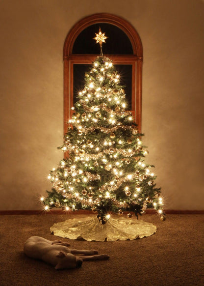 100 LED Slow Twinkle Lights, Soft Twinkling Christmas String Lights, UL Certified 27 Ft, Connect Up to 25 Sets, Indoor & Outdoor Christmas Decorations