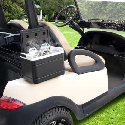 Shu-Ran Golf Cart Cooler, Insulated Golf Cart Cooler with Mounting Bracket for Club Car Precedent Tempo and Onward OEM 102588101 103886801, Lightweight & Portable, Easy Installation