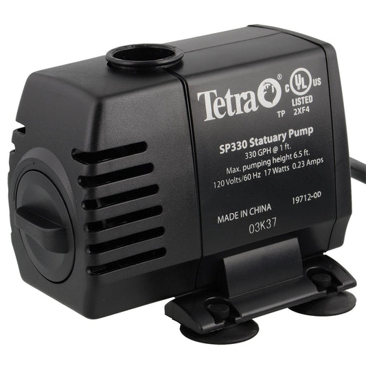 Tetra Pond Statuary Pump 330, Powers Medium and Large Fountains