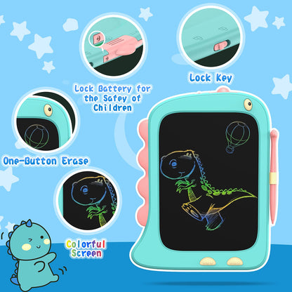 ORSEN 8.5 Inch Doodle Board Drawing Tablet - Dinosaur Toy Gift for Kids 3-7 Years Old