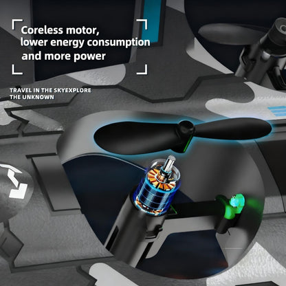 BEACONDESI F47 RC Fighter Drone for Kids, Remote Control Airplane with Altitude Hold, RC Jet Drone Toy with LED Lights, Easy to Fly RC Airplane for Beginners Boys Girls