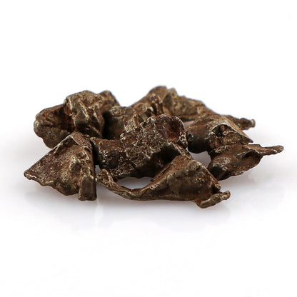 CRYSTALIS 30 carats Natural Meteorite Raw Crystals, Loose Gemstone, Wholesale Bulk Rough Jewelry Making Supply, Chakra Healing Raw Stones, Wire Wrapping, DIY, Gem Collection, Size : 4-6mm