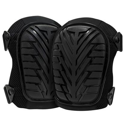 Gute Work Knee Pads for Men & Women, Anti-Slip TPE Shield Knee Protectors with Adjustable Straps & Breathable Mesh, Heavy-Duty Kneepads for Construction, Gardening, Flooring & Cleaning (Black)