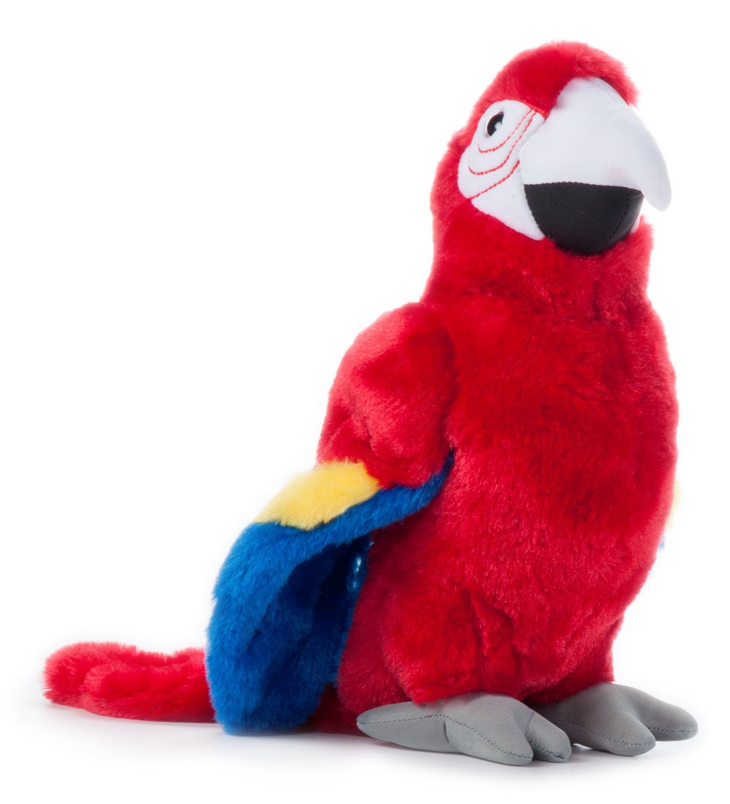 The Petting Zoo Macaw Stuffed Animal, Gifts for Kids, Wild Onez Zoo Animals, Scarlet Macaw Plush Toy 12 inches