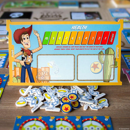 Disney Pixar Toy Story Cooperative Deck-Building Game | Family Board Game Featuring Characters and Artwork from Toy Story Movies and Short Films | Officially Licensed Disney Pixar Merchandise