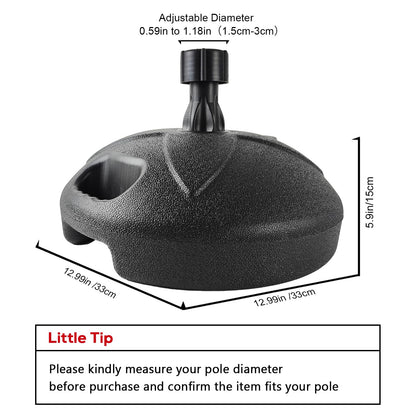 FSFLAG Flag Base Stand Indoor Outdoor, Feather Swooper Flag Base Stand, Flag Poles Floor Holder Stand