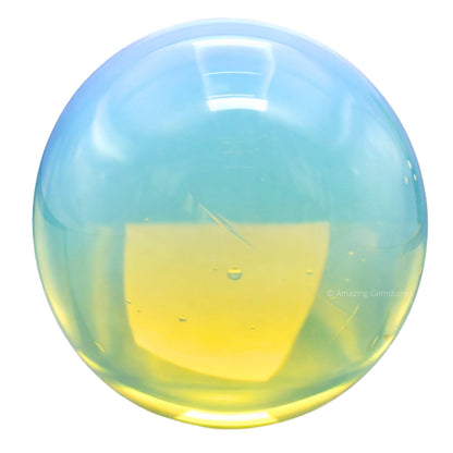Amazing Gemstone Opalite Crystal Ball with Stand - 2" Inches Crystal Sphere Meditation Balls for Witchcraft and Decorative Balls