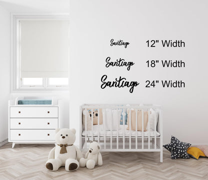 Personalized Wood Sign, Laser Cut. Select Favorite Font, Size and up to 3 Lines per Size. Live Preview.