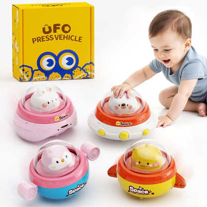 Dimoarch Baby Toys 1 Year Old, Press and Go Cars for Toddlers 1-3, Push Toys for 1+ Year Old Boy, Baby Cars Toys 6-12-18 Months, 1st Birthday Gift for 1 2 3 Year Old Toddler Toys 1-2 2-3