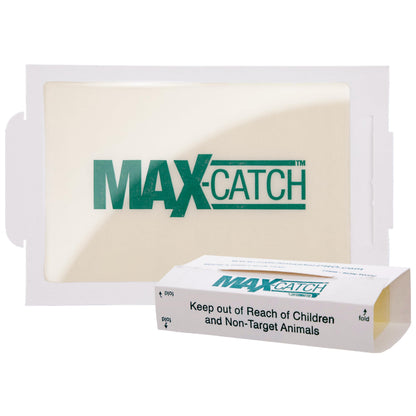 Catchmaster Max-Catch Mouse & Insect Glue Trap 72pk, Mouse Traps Indoor for Home, Sticky Pest Control Adhesive Tray for Catching Bugs, Bulk Classic Glue Boards