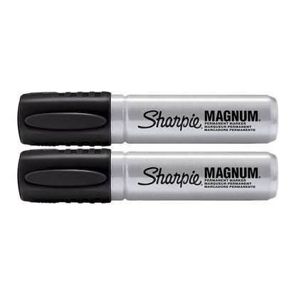 2 Pack Sharpie 44101 Sharpie Magnum Permanent Marker Black