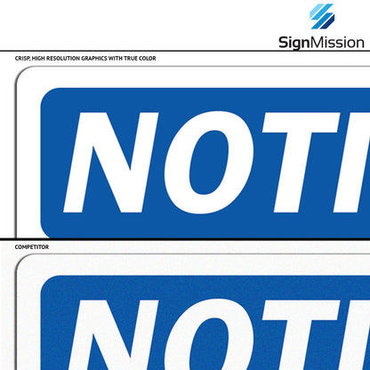 OSHA Notice Sign - Notice Vendors, Visitors Must Register at Office | Aluminum Sign | Protect Your Business, Work Site, Warehouse & Shop | Made in The USA