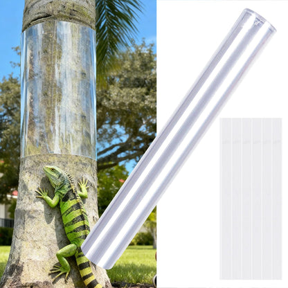 HZCGJMY Iguana Tree Wrap Tree Trunk Protector Guard for Iguana Prevention Climbing Trees with Tape Reusable Tree-Safe Guard (80" x 16")