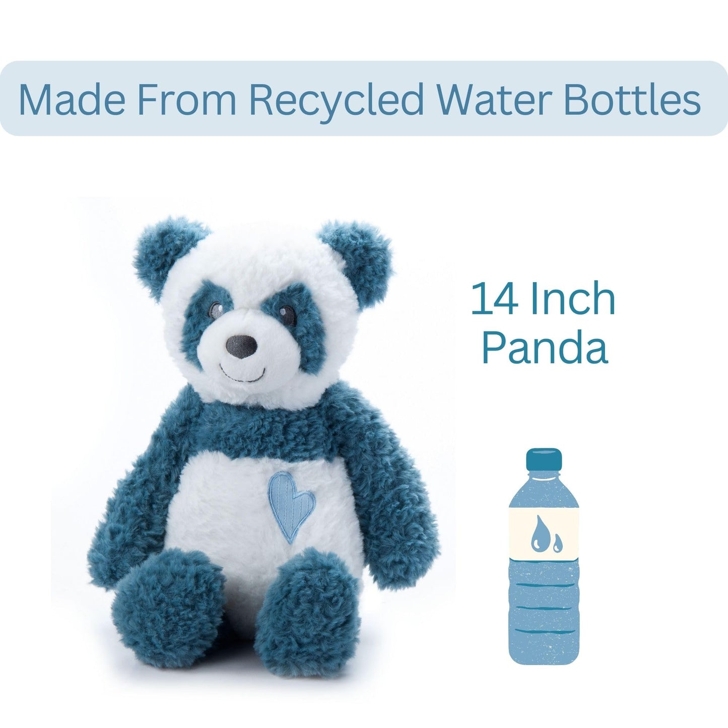 The Petting Zoo Panda Stuffed Animal Plushie, Gifts for Kids, Snuggle Palz Animals, Panda Plush Toy 14 Inches